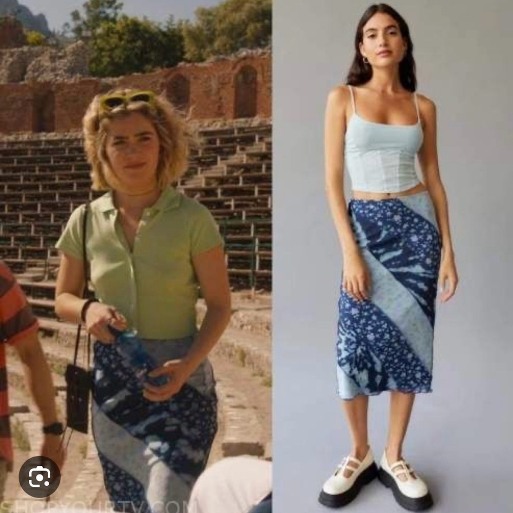 ASO Portia The White Lotus Urban Outfitters Skirt